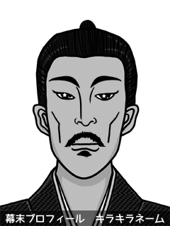 維新志士 吉島 黄熊 (よしじま ぷう)のイラスト画像