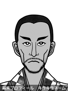 維新志士 芹岡 剛 (せりおか ごりら)のイラスト画像