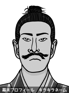 維新志士 谷村 草草 (たにむら だいばくしょう)のイラスト画像
