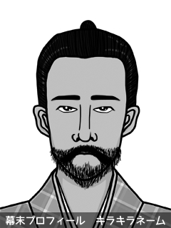 維新志士 伊藤 得君 (いとう げっと)のイラスト画像